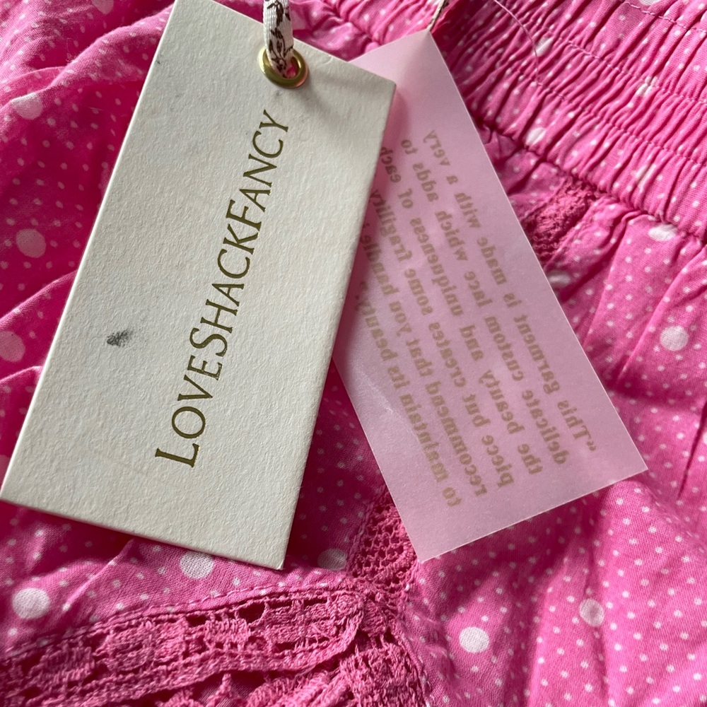 Love Shack fancy skirt